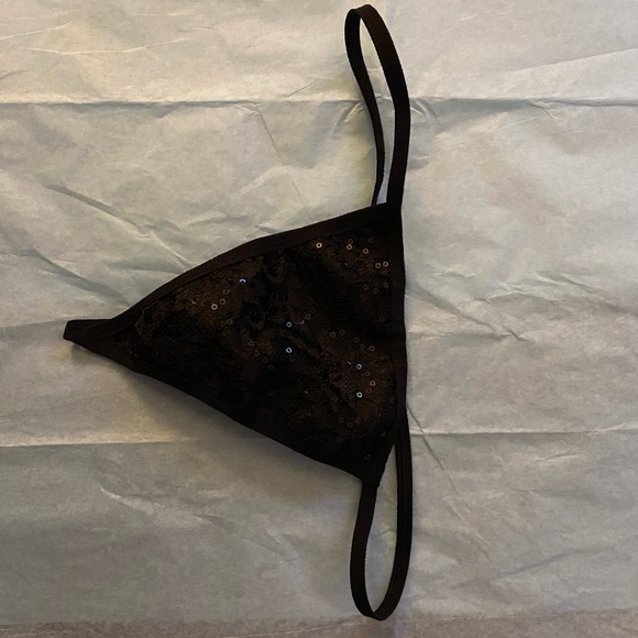 Beautiful Sequin Corset with triangle bottoms - Picture 7 of 11